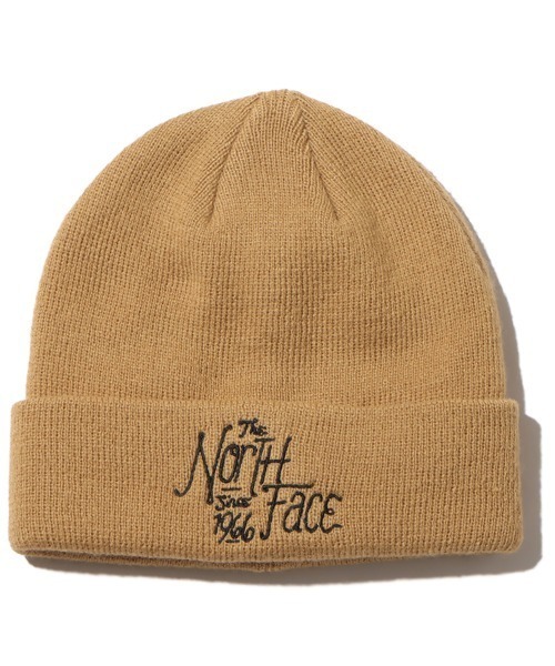THE NORTH FACE（ザノースフェイス）の「THE NORTH FACE EMBROID BULLET BEANIE / ザ・ノース・フェイス エンブロイド バレット ビーニー（ニットキャップ/ビーニー・メンズ・ライトグリーン/ベージュ/ブラック/グレー/ネイビー/イエロー・FREE）」の4枚目の写真