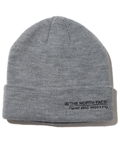 THE NORTH FACE（ザノースフェイス）の「THE NORTH FACE EMBROID BULLET BEANIE / ザ・ノース・フェイス エンブロイド バレット ビーニー（ニットキャップ/ビーニー・メンズ・ライトグリーン/ベージュ/ブラック/グレー/ネイビー/イエロー・FREE）」の3枚目の写真