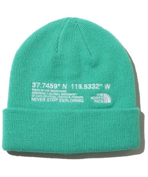 THE NORTH FACE（ザノースフェイス）の「THE NORTH FACE EMBROID BULLET BEANIE / ザ・ノース・フェイス エンブロイド バレット ビーニー（ニットキャップ/ビーニー・メンズ・ライトグリーン/ベージュ/ブラック/グレー/ネイビー/イエロー・FREE）」の5枚目の写真