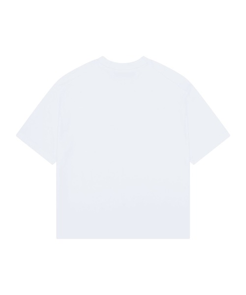 Aim For】バタフライワンポイント刺繍 オーバーサイズTシャツ ユニ