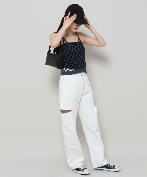 3.3 Field Trip （3.3フィールドトリップ）の「3.3 Field Trip／メッシュベスト 2972988（ベスト・レディース・ホワイト/ブラック/ブルー・FREE）」の22枚目の写真