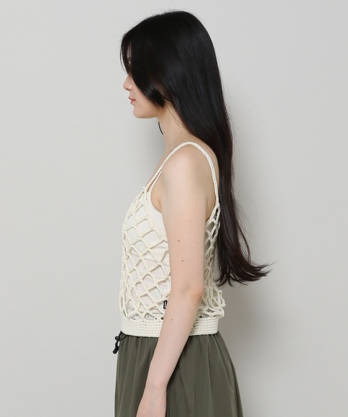 3.3 Field Trip （3.3フィールドトリップ）の「3.3 Field Trip／メッシュベスト 2972988（ベスト・レディース・ホワイト/ブラック/ブルー・FREE）」の10枚目の写真