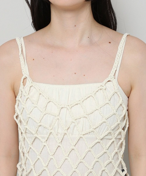 3.3 Field Trip （3.3フィールドトリップ）の「3.3 Field Trip／メッシュベスト 2972988（ベスト・レディース・ホワイト/ブラック/ブルー・FREE）」の12枚目の写真