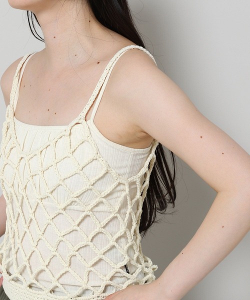 3.3 Field Trip （3.3フィールドトリップ）の「3.3 Field Trip／メッシュベスト 2972988（ベスト・レディース・ホワイト/ブラック/ブルー・FREE）」の13枚目の写真