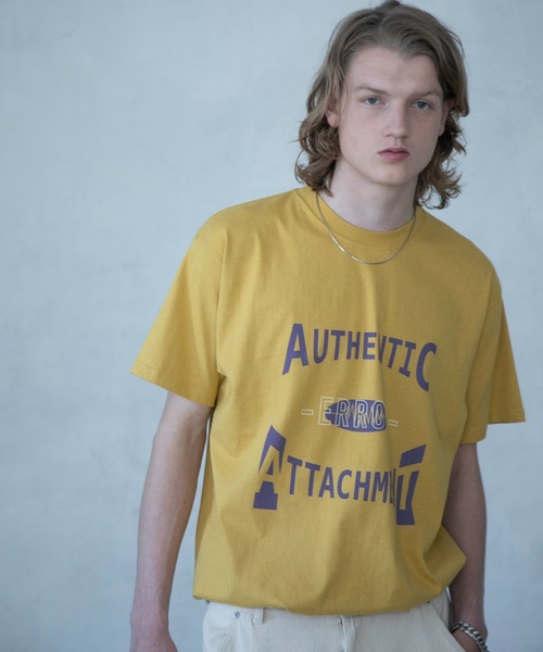 SICKNESS(シックネス)の「23S-3type3-T(Tシャツ/カットソー・メンズ・ブラック/アッシュグレー/イエロー・1/2/3)」の6枚目の写真