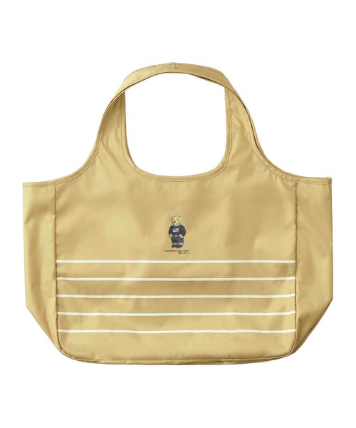 POLO RALPH LAUREN（ポロ ラルフ ローレン）の「ポーチ付きレインバッグ　POLO BEAR（エコバッグ/サブバッグ・レディース・ベージュ/レッド/ネイビー/ブラック・FREE）」の10枚目の写真