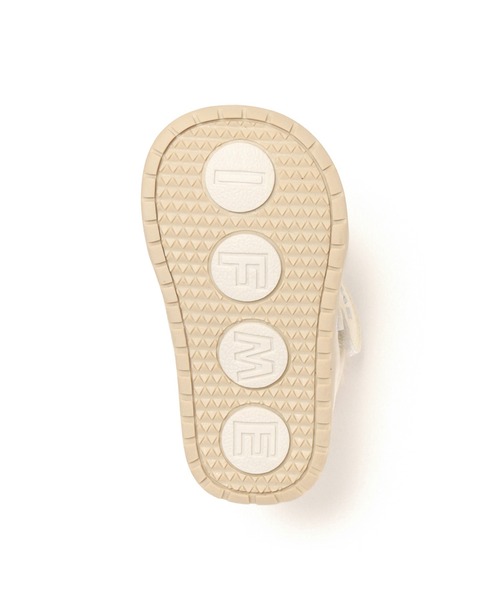 IFME（イフミー）の「BABY｜IFME クマ耳デザインボアライナーブーツ[撥水仕様]（ブーツ・キッズ・ホワイト/グレー/ベージュ/ピンク・13.5cm/13.0cm/15.0cm/14.5cm/12.5cm/14.0cm/12.0cm）」の12枚目の写真