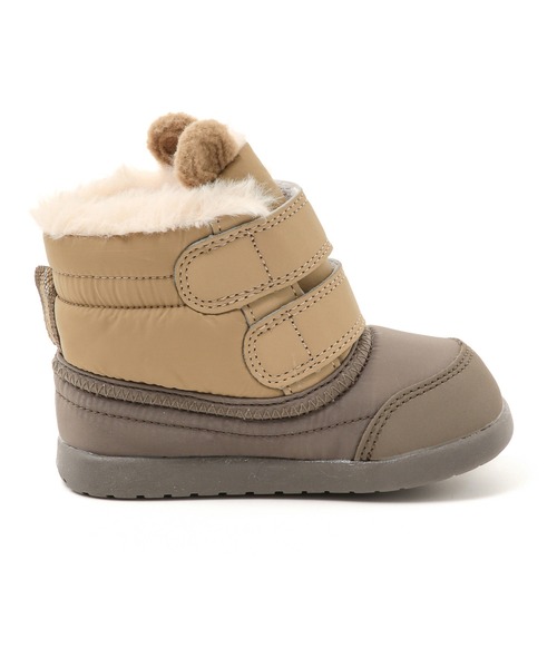 IFME（イフミー）の「BABY｜IFME クマ耳デザインボアライナーブーツ[撥水仕様]（ブーツ・キッズ・ホワイト/グレー/ベージュ/ピンク・13.5cm/13.0cm/15.0cm/14.5cm/12.5cm/14.0cm/12.0cm）」の15枚目の写真