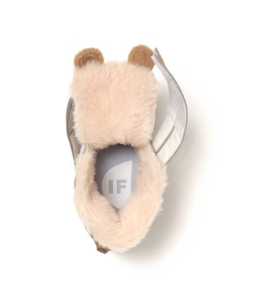 IFME（イフミー）の「BABY｜IFME クマ耳デザインボアライナーブーツ[撥水仕様]（ブーツ・キッズ・ホワイト/グレー/ベージュ/ピンク・13.5cm/13.0cm/15.0cm/14.5cm/12.5cm/14.0cm/12.0cm）」の18枚目の写真