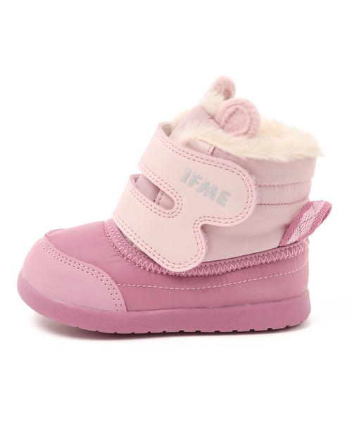 IFME（イフミー）の「BABY｜IFME クマ耳デザインボアライナーブーツ[撥水仕様]（ブーツ・キッズ・ホワイト/グレー/ベージュ/ピンク・13.5cm/13.0cm/15.0cm/14.5cm/12.5cm/14.0cm/12.0cm）」の21枚目の写真