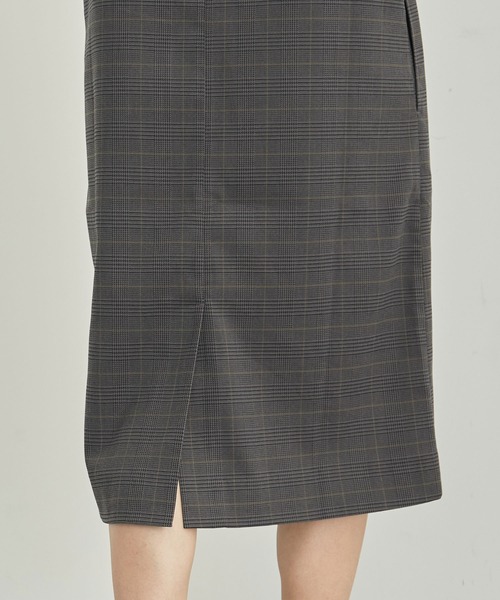 ROPE' PICNIC（ロペピクニック）の「LANATECジャンスカ（チェック＆無地）（ジャンパースカート・レディース・ベージュ系その他2/ベージュ/ダークブラウン/ブラック/グレー系その他・38/36）」の17枚目の写真