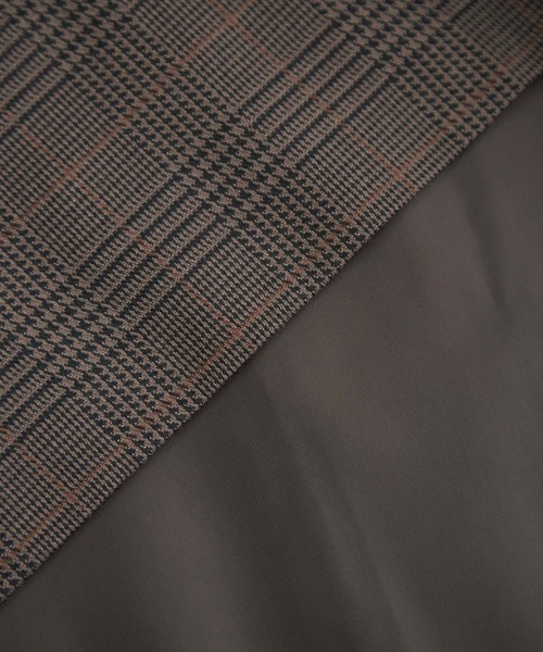 ROPE' PICNIC（ロペピクニック）の「LANATECジャンスカ（チェック＆無地）（ジャンパースカート・レディース・ベージュ系その他2/ベージュ/ダークブラウン/ブラック/グレー系その他・38/36）」の8枚目の写真