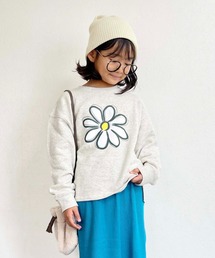 CIAOPANIC TYPY | 【KIDS】フラワープリント裏毛カットソー(スウェット)