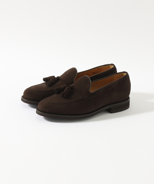 Berwick1707(バーウィック)の「【Berwick1707 / バーウィック1707】Suede Tassel Loafer 8491(ローファー・メンズ・ブラウン・7.5/6.5/6/XX-SMALL/7/5/5.5)」の1枚目の写真