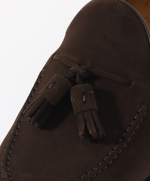 Berwick1707(バーウィック)の「【Berwick1707 / バーウィック1707】Suede Tassel Loafer 8491(ローファー・メンズ・ブラウン・7.5/6.5/6/XX-SMALL/7/5/5.5)」の8枚目の写真