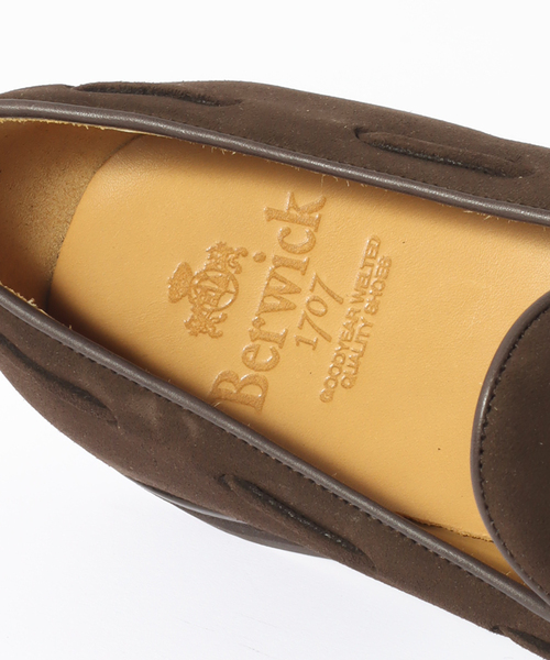 Berwick1707(バーウィック)の「【Berwick1707 / バーウィック1707】Suede Tassel Loafer 8491(ローファー・メンズ・ブラウン・7.5/6.5/6/XX-SMALL/7/5/5.5)」の9枚目の写真