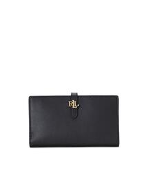 [Ralph Lauren] クロスハッチレザー コンパクト折り財布 8色展開 クロスハッチ レザー コンパクト ウォレット | ラルフ ローレン