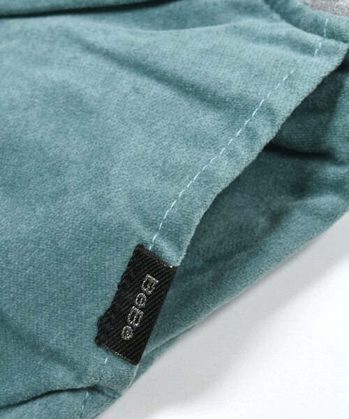 BeBe（ベベ）の「モールスキンウエストリブパンツ(90～150cm)（その他パンツ・キッズ・グレー/グリーン/ブルー・140cm/130cm/120cm/150cm/110cm/100cm/90cm）」の8枚目の写真