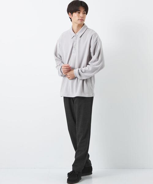 green label relaxing（グリーンレーベルリラクシング）の「ウォッシャブル ホームスパン チェック 1P ユーティリティ パンツ -ストレッチ-（その他パンツ・メンズ・ダークグレー/ネイビー・L/M/XL/S）」の3枚目の写真