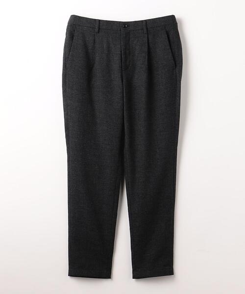 green label relaxing（グリーンレーベルリラクシング）の「ウォッシャブル ホームスパン チェック 1P ユーティリティ パンツ -ストレッチ-（その他パンツ・メンズ・ダークグレー/ネイビー・L/M/XL/S）」の8枚目の写真