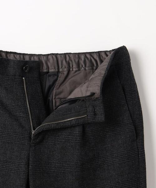 green label relaxing（グリーンレーベルリラクシング）の「ウォッシャブル ホームスパン チェック 1P ユーティリティ パンツ -ストレッチ-（その他パンツ・メンズ・ダークグレー/ネイビー・L/M/XL/S）」の12枚目の写真