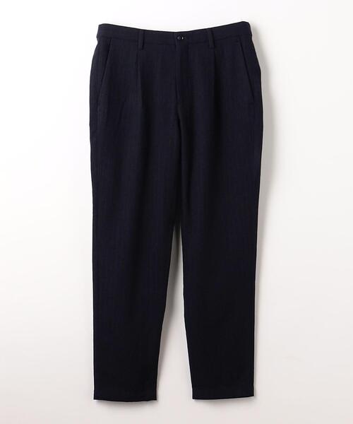 green label relaxing（グリーンレーベルリラクシング）の「ウォッシャブル ホームスパン チェック 1P ユーティリティ パンツ -ストレッチ-（その他パンツ・メンズ・ダークグレー/ネイビー・L/M/XL/S）」の15枚目の写真