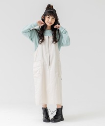 JAM & LINK（ジャムアンドリンク）の「ツイル ジャンパースカート（サロペット/オーバーオール）」