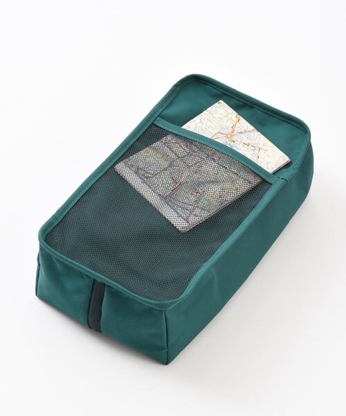 TRAVEL SHOP MILESTO（トラベルショップミレスト）の「MILESTO UTILITY シューズバッグ 5L（トラベルグッズ・レディース・ブラック/グレー系その他/グレイッシュベージュ/ネイビー/オレンジ/グリーン・ﾌﾘ-）」の15枚目の写真
