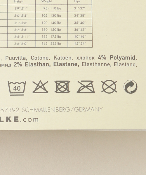 SLOBE IENA（スローブイエナ）の「【FALKE / ファルケ】 Family Tights（タイツ/ストッキング・レディース・ブラック/チャコールグレー・FREE）」の9枚目の写真