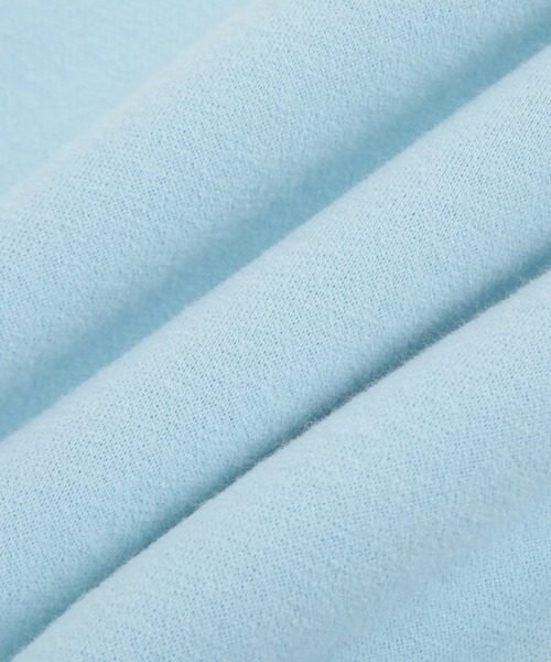 titivate（ティティベイト）の「裏起毛ロゴショートフード付きプルオーバー（パーカー・レディース・アイボリー/ライトブルー/ブラック/杢グレー・FREE）」の14枚目の写真