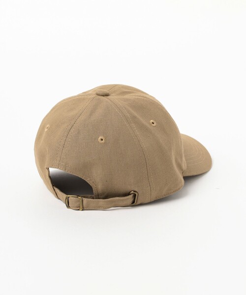 woadblue(ウォードブルー)の「エディター坪田あさみ × woadblue × Demi-Luxe BEAMS / 別注 リネンキャンバス ロゴ キャップ(キャップ・レディース・ブラック/ベージュ/ネイビー・ONE SIZE)」の15枚目の写真