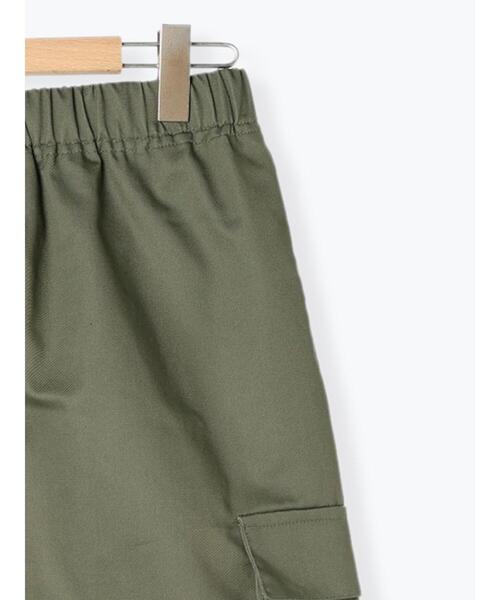 Samansa Mos2 blue（サマンサモスモスブルー）の「◎アソートカーゴロングスカート（スカート・レディース・キナリ/ネイビー/カーキ/ブラック・F）」の10枚目の写真