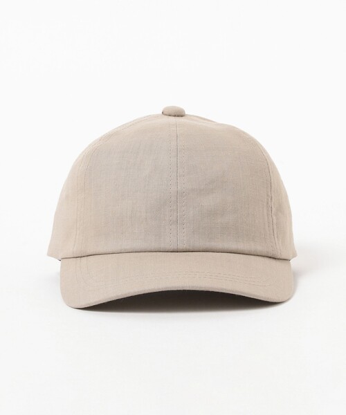 Ray BEAMS（レイビームス）の「Ray BEAMS / リネン キャップ（キャップ・レディース・グレー系その他/ブラック/ピンク・ONE SIZE）」の10枚目の写真
