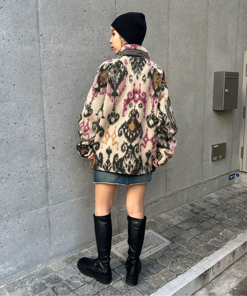 Carhartt WIP(カーハートダブリューアイピー)の「【Carhartt WIP/カーハート ダブリューアイピー】PRENTIS LINER(ブルゾン・レディース・ブラック/ホワイト・MEDIUM/LARGE)」の9枚目の写真