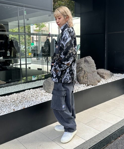 Carhartt WIP(カーハートダブリューアイピー)の「【Carhartt WIP/カーハート ダブリューアイピー】PRENTIS LINER(ブルゾン・レディース・ブラック/ホワイト・MEDIUM/LARGE)」の14枚目の写真