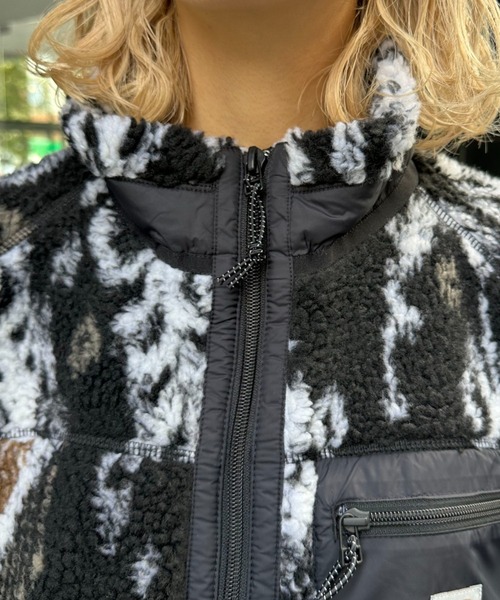 Carhartt WIP(カーハートダブリューアイピー)の「【Carhartt WIP/カーハート ダブリューアイピー】PRENTIS LINER(ブルゾン・レディース・ブラック/ホワイト・MEDIUM/LARGE)」の20枚目の写真