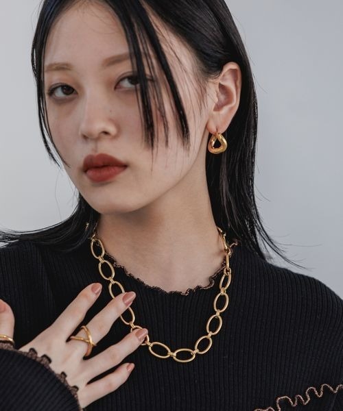 JEANASIS（ジーナシス）の「【ステンレス】2WAYクロスリング/991861（リング・レディース・ゴールド/シルバー・MEDIUM/LARGE）」の15枚目の写真