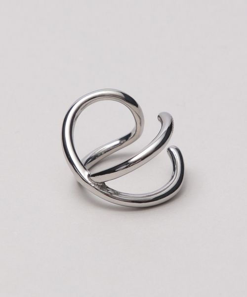 JEANASIS（ジーナシス）の「【ステンレス】2WAYクロスリング/991861（リング・レディース・ゴールド/シルバー・MEDIUM/LARGE）」の4枚目の写真