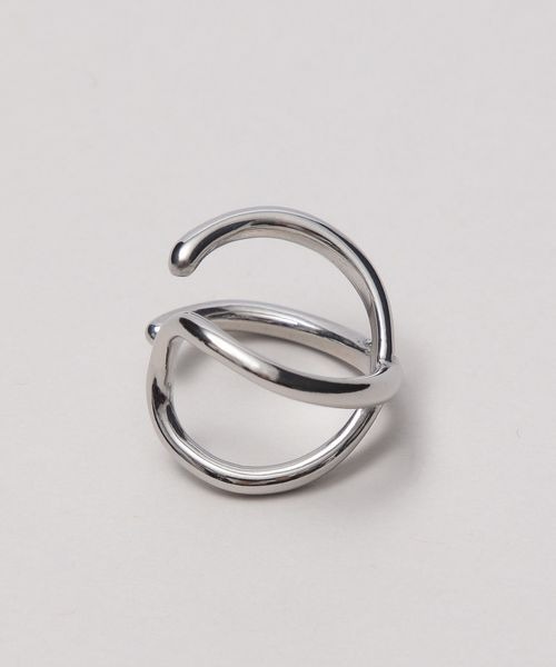 JEANASIS（ジーナシス）の「【ステンレス】2WAYクロスリング/991861（リング・レディース・ゴールド/シルバー・MEDIUM/LARGE）」の6枚目の写真