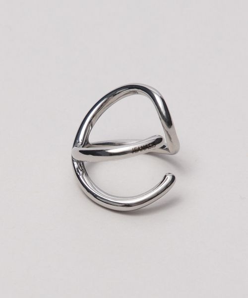 JEANASIS（ジーナシス）の「【ステンレス】2WAYクロスリング/991861（リング・レディース・ゴールド/シルバー・MEDIUM/LARGE）」の7枚目の写真