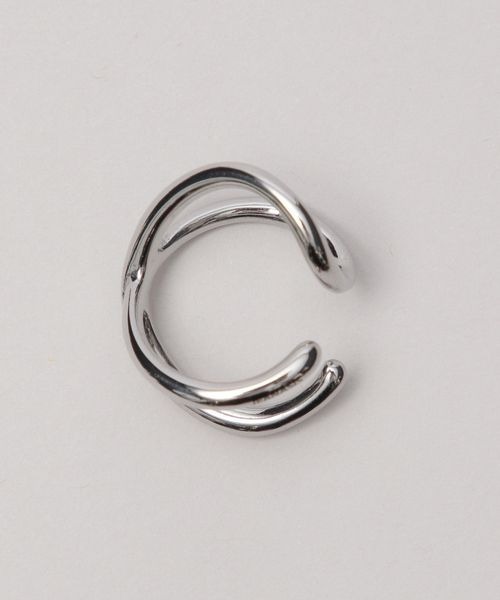 JEANASIS（ジーナシス）の「【ステンレス】2WAYクロスリング/991861（リング・レディース・ゴールド/シルバー・MEDIUM/LARGE）」の8枚目の写真