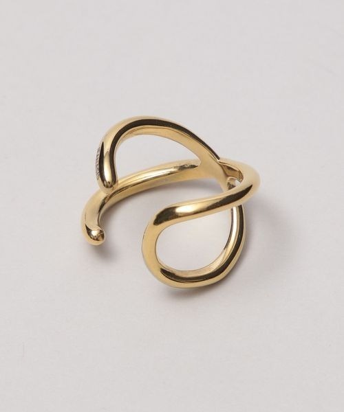 JEANASIS（ジーナシス）の「【ステンレス】2WAYクロスリング/991861（リング・レディース・ゴールド/シルバー・MEDIUM/LARGE）」の12枚目の写真
