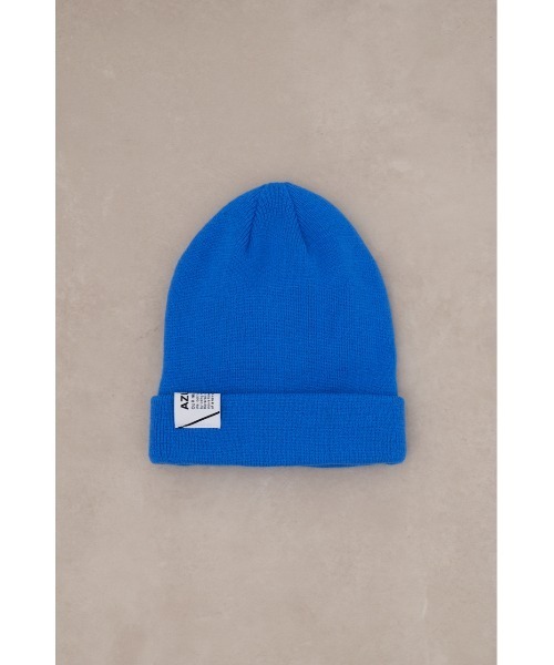 AZUL by moussy(アズールバイマウジー)の「2WAYニットワッチ(ニットキャップ/ビーニー・メンズ・ブラック/ブルー・FREE)」の18枚目の写真