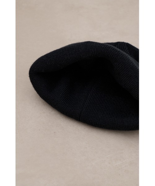 AZUL by moussy(アズールバイマウジー)の「2WAYニットワッチ(ニットキャップ/ビーニー・メンズ・ブラック/ブルー・FREE)」の11枚目の写真