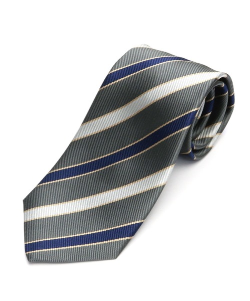 TOKYO SHIRTS(トウキョウシャツ)の「ふじやま織 絹100% 日本製 ベーシックネクタイ(ネクタイ・メンズ・グレー系2/ブラウン系/ワイン系/ワイン系2/ネイビー系/パープル系/イエロー/ブラウン系2/ネイビー系6/グレー系3/ネイビー系9/ネイビー系3/ワイン系5/カーキ系2/ネイビー系2/ネイビー系1/ネイビー系4/ワイン系4/グレー系4/ワイン系3/ネイビー系5/ネイビー系7/ネイビー系8/カーキ系/グレー系・FREE)」の3枚目の写真