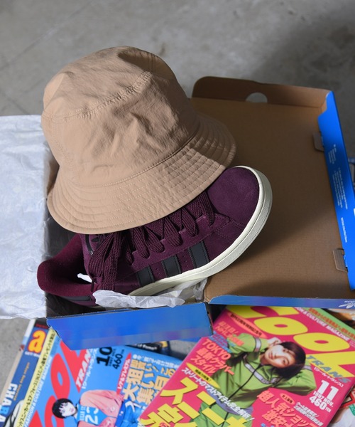 CALIFORNIA OUTFITTERS（カリフォルニア アウトフィッターズ）の「3-11E15 ナイロン バケットハット（ハット・メンズ・ブラック/アイボリー/ベージュ・ONESIZE）」の5枚目の写真