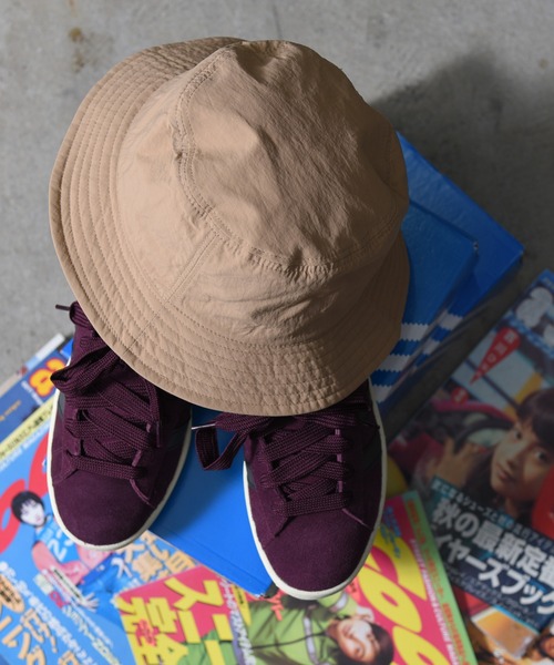 CALIFORNIA OUTFITTERS（カリフォルニア アウトフィッターズ）の「3-11E15 ナイロン バケットハット（ハット・メンズ・ブラック/アイボリー/ベージュ・ONESIZE）」の4枚目の写真