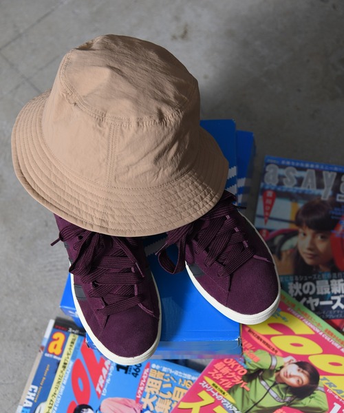 CALIFORNIA OUTFITTERS（カリフォルニア アウトフィッターズ）の「3-11E15 ナイロン バケットハット（ハット・メンズ・ブラック/アイボリー/ベージュ・ONESIZE）」の8枚目の写真