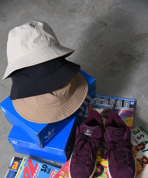 CALIFORNIA OUTFITTERS（カリフォルニア アウトフィッターズ）の「3-11E15 ナイロン バケットハット（ハット・メンズ・ブラック/アイボリー/ベージュ・ONESIZE）」の19枚目の写真