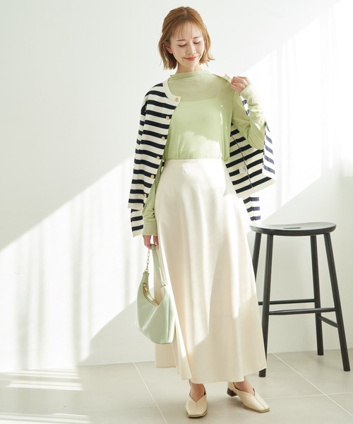 ROPE' PICNIC(ロペピクニック)の「着丈が選べるミラノリブカーディガン(カーディガン/ボレロ・レディース・ネイビー/ピンク/ホワイト系その他5/キナリ/ブルー系その他4・36/38)」の15枚目の写真